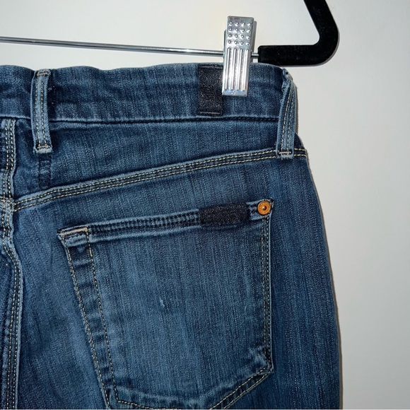 7 for all mankind blue jeans size 27 excellent condition skinny - Picture 6 of 6